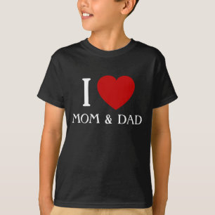 J'aime Maman et Papa T-Shirts Enfants & Bébé
