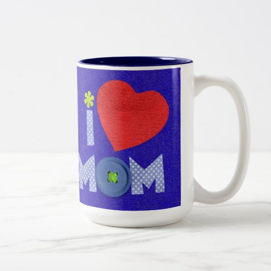 j'aime maman mug (Droit)