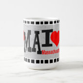 J'aime Massachusetts - Mugs (Centre)