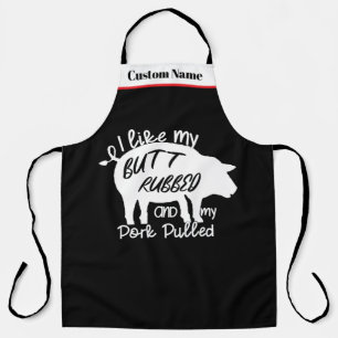 J'aime Me Faire Frotter Les Fesses - Tablier BBQ P