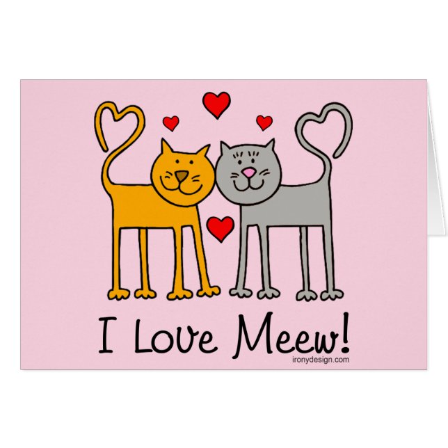 J'Aime Meew ! (Devant horizontal)