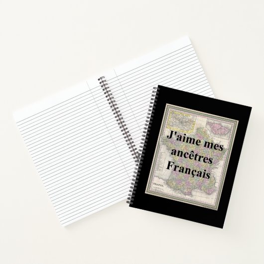 J'Aime Mes Ancêtres Français | Carnet de couvertur (Intérieur)
