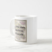 J'Aime Mes Ancêtres Français Mug (Devant gauche)