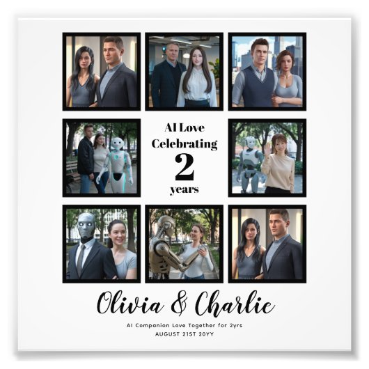 ❤️ J'Aime Mes Chatbots Créer Ma Propre Photo (Devant)