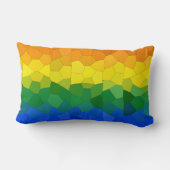 J'Aime Mes Dads LGBTQ Rainbow Throw Oreiller (Verso)