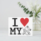 J'aime mes invitations à la fête de gardien de but (Debout devant)