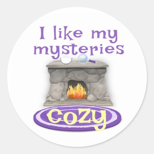 J'Aime Mes Mystères Stickers Cosy (Devant)