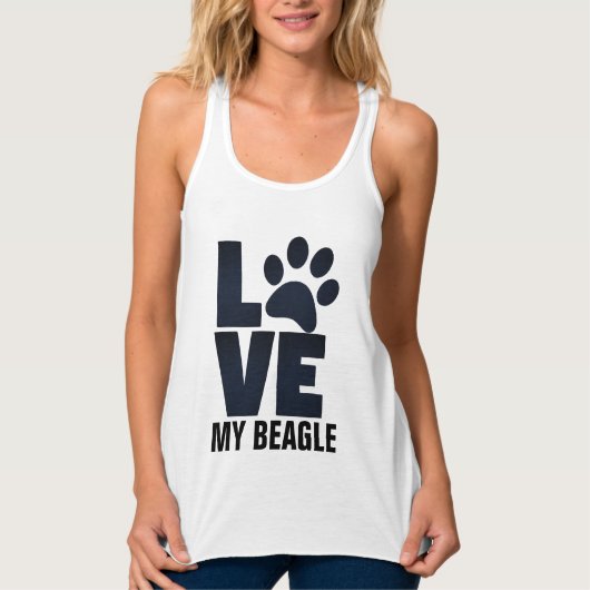 J'AIME MES T-Shirts BEAGLES (Devant)