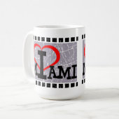J'aime Miami - Mugs (Devant gauche)
