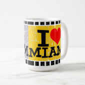 J'aime Miami - Mugs (Devant droit)