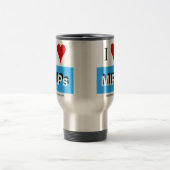 J'aime MIP 3 tasse de voyage (Centre)