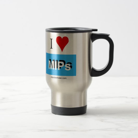 J'aime MIP 3 tasse de voyage (Droit)