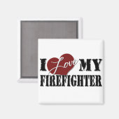 J'aime mon aimant de pompier (Recto/Verso)