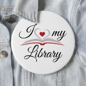 J'aime mon badge de bibliothèque (En situation)