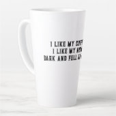 J'aime mon café comme j'aime mon matin Mugs (Angle gauche)