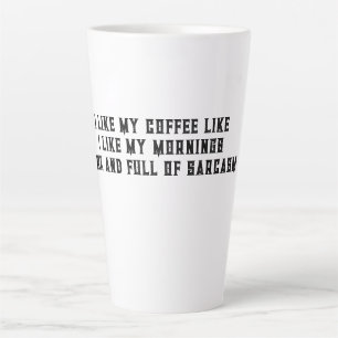 J'aime mon café comme j'aime mon matin Mugs