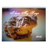 J'aime mon calendrier imprimé par coutume de (Protection)