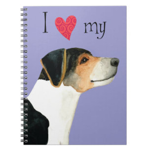 J'aime mon Carnet danois-suédois Farmdog