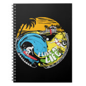 J'aime MON Carnet Surf de vie (Devant)