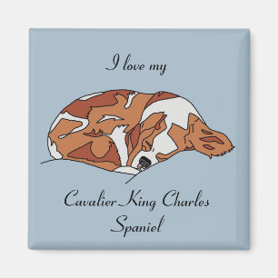 J'Aime Mon Cavalier King Charles Spaniel Magnet