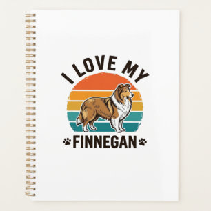 J'aime mon design de t-shirt avec le nom Finnegan