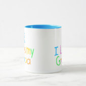 J'Aime Mon Grand-Père Mug (Centre)