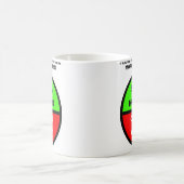 J'aime mon mari plus que le café Mug drôle (Centre)