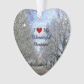 J'Aime Mon Merveilleux Mari - Jour d'hiver neigeux (devant)