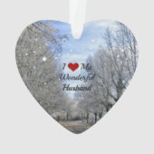 J'Aime Mon Merveilleux Mari - Jour d'hiver neigeux (dos)