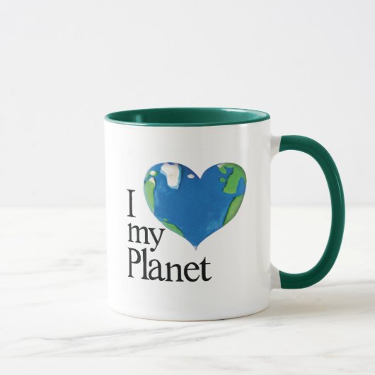 j'aime mon mug planète (Droite)