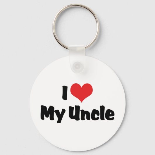 J'aime mon oncle porte-clés (Recto)