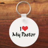 J'aime mon pasteur porte-clés (Recto)