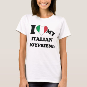 J'aime mon petit ami italien T-shirt