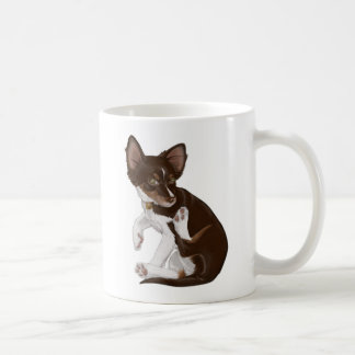 J'aime mon petit chiot ! - tasse de base