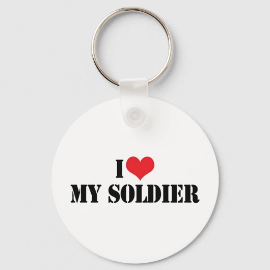 J'aime mon porte-clés de soldat (Recto)