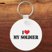 J'aime mon porte-clés de soldat (Recto)