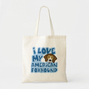 J'aime mon sac de fox-hound américain