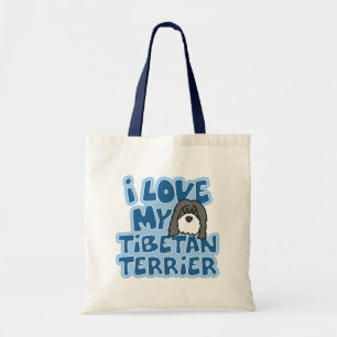J'aime mon sac de Terrier tibétain
