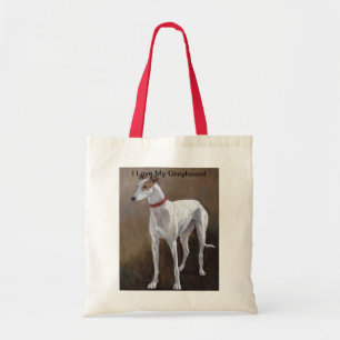 J'aime mon sac fourre-tout à art de chien de