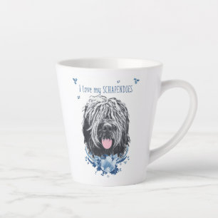 J'aime mon Schapendoes Coffee Mug Poster Sac fourr