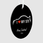 J'aime mon STI - STI de Subaru WRX Impreza (devant)