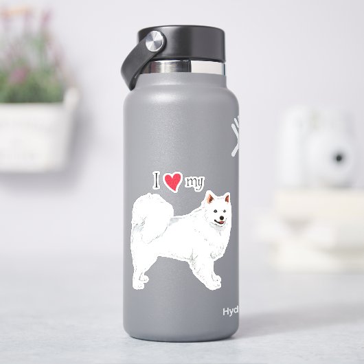 J'aime mon Sticker Eskie Vinyl (HydroFlask)