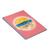 J'aime MON Surf de vie Carnet fille (Côté Droit)