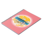 J'aime MON Surf de vie Carnet fille (Côté gauche)