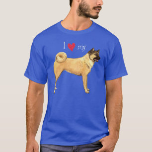 J'aime mon T-shirt Akita