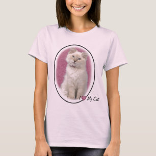 J'aime mon T-shirt de chat