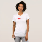 J'aime mon T-shirt de soeur (Devant entier)