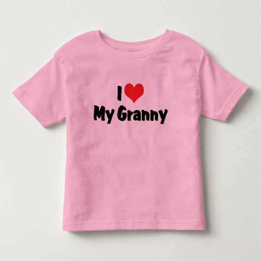 J'Aime Mon T-shirt Granny (Devant)