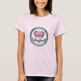 J'Aime Mon T-shirt Labradoodle