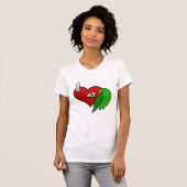 J'aime mon T-shirt masculin de Vosmaeri Eclectus (Devant entier)